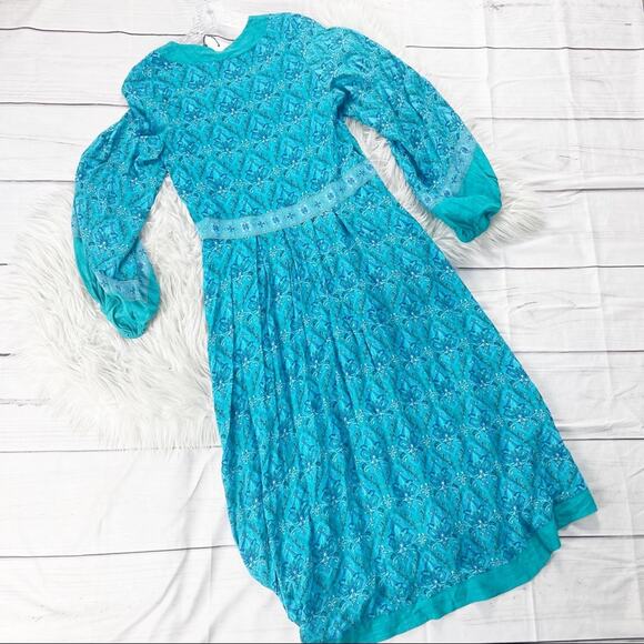 Spell & the Gypsy Women's Collective Jewel Soiree Dress in Emerald Size XL - Picture 5 of 7